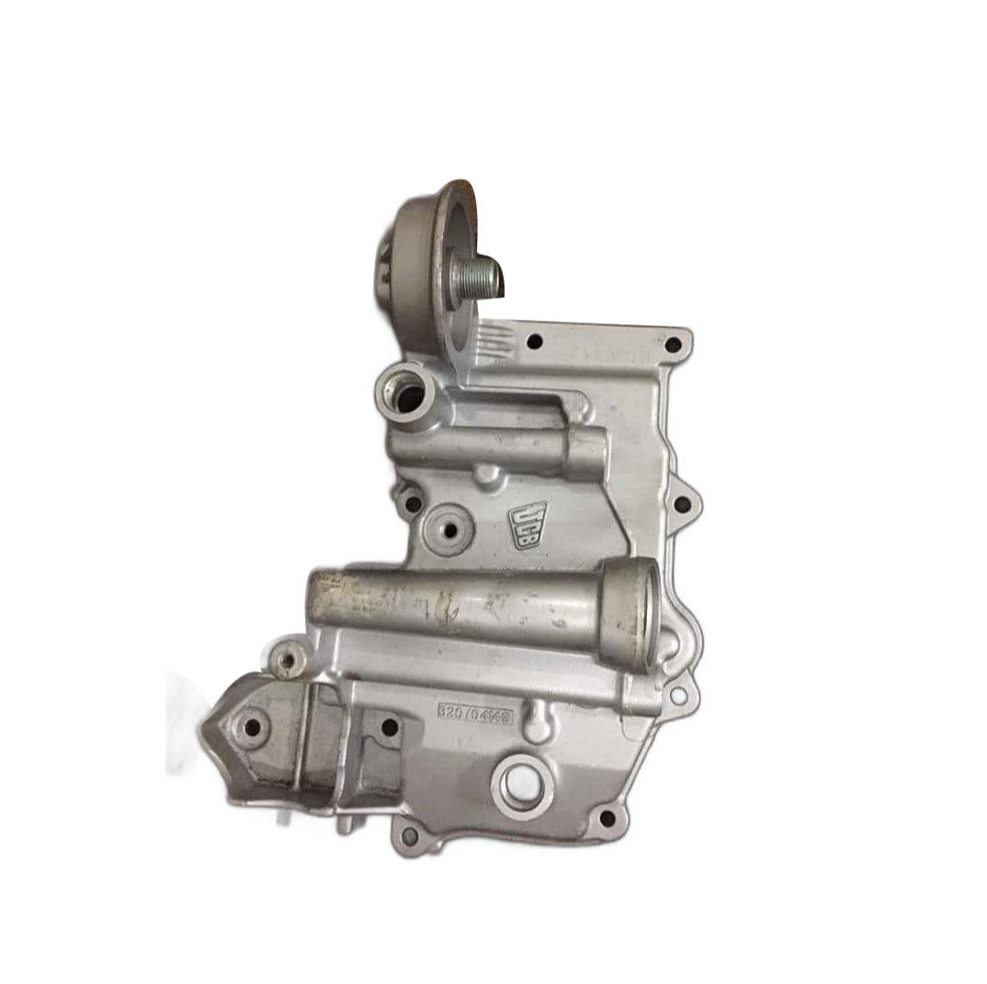 JCB oil cooler plate